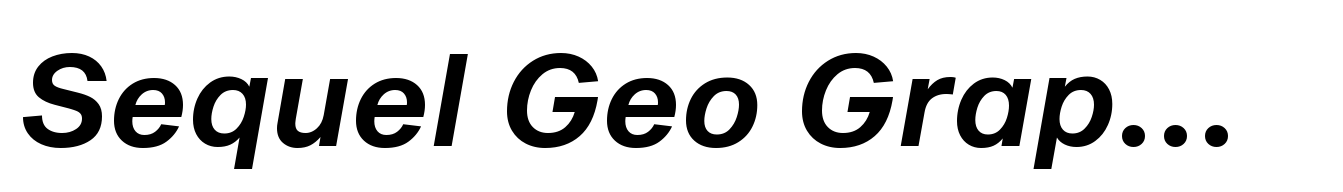 Sequel Geo Graphic Semi It